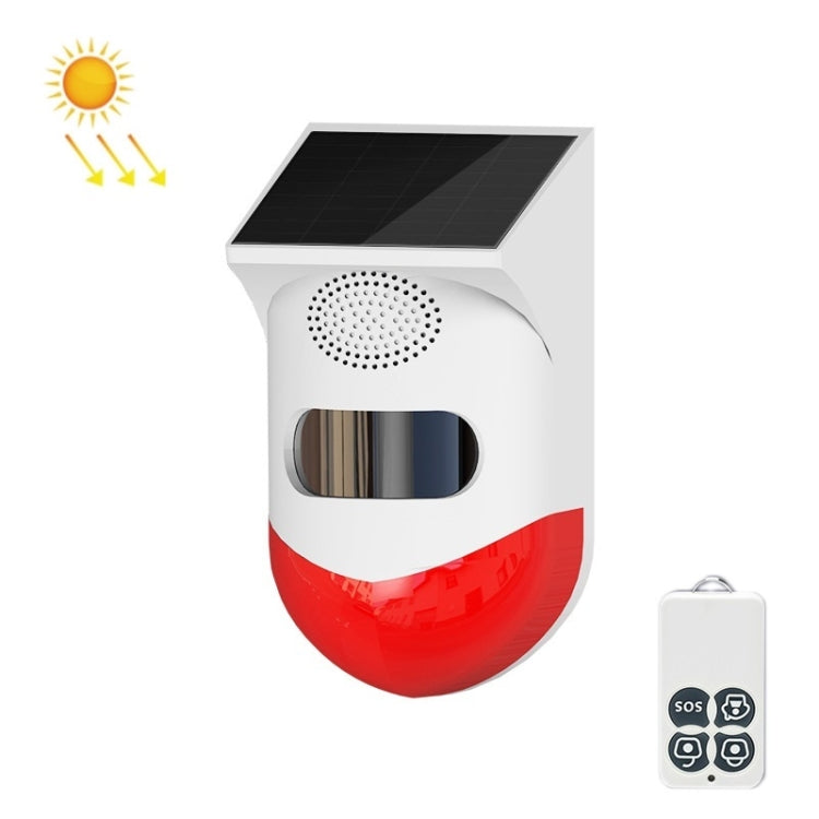 Outdoor Waterproof Solar Infrared Alarm, Spec: Outdoor Waterproof Solar Infrared Alarm, Spec:
